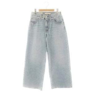 SLOBE別注 XL straight デニムパンツ 25 ライトブルー