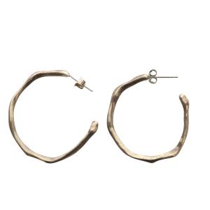 ドロップス M フープ ピアス 925SV シルバー /YO14