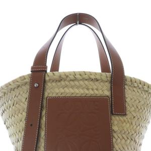 LOEWE バスケットバッグ スモール べージュ ブラウン