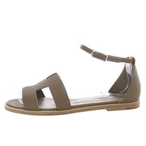 HERMES サントリーニ サンダル エトゥープ