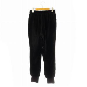 Lisiere L'Appartement 23SS Velor Rib Pants パンツ ベロア リブ イージー 36 黒 /HK OS
