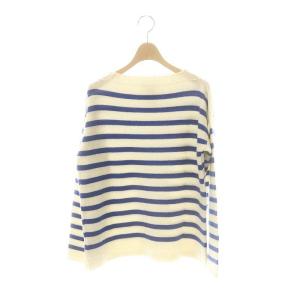 23AW Seabyrd Sweater アパルトモン取扱 ボーダー カシミヤ M アイボリー