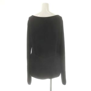 CYCLAS デザインニット カットソー 長袖 S 黒 /NR OS