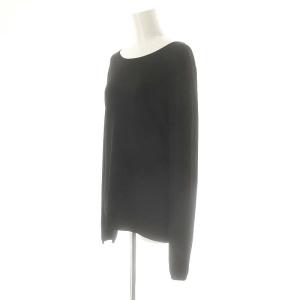 CYCLAS デザインニット カットソー 長袖 S 黒 /NR OS