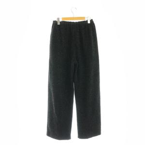 BLAMINK ラメドローストリングパンツ 38 ブラック