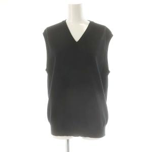 CREMONA VEST メリノウール S ブラック