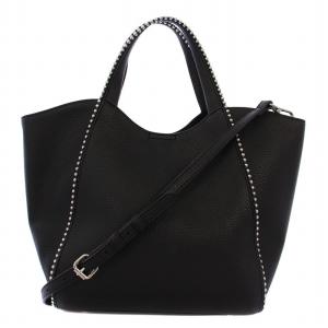 トートバッグ ショルダーバッグ 2WAY ボールチェーン フェイク