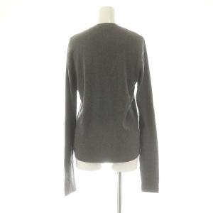 Plage フルニードル ヘンリーネック プルオーバー ニット 長袖 グレー /HK OS