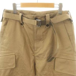 sacai 24-03429 シンチベルトカーゴパンツ 2 ベージュ