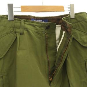 JUNYA WATANABE MAN COMME des GARCONS AD2018塩縮撥水加工サルエルカーゴパンツ L カーキ