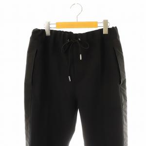 sacai Technical Jersey Pants 1 ブラック 23-03163M