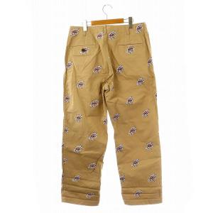 JUNYA WATANABE MAN AD2022 Roy Lichtensteiu POPプリントチノパン ストレート M ベージュ マルチカラー