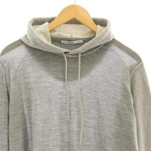 sacai ×ジョン スメドレー JOHN SMEDLEY 19-02139 ニットパーカー 切替 プルオーバー 長袖