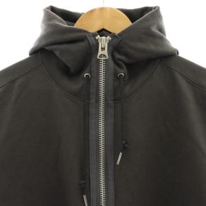 sacai 24SS SCM-069 Sweat Jersey Hoodie 1 チャコールグレー