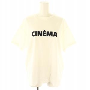 24SS CINEMA Tee Tシャツ カットソー 半袖 F ホワイト ブラック /ES OS SH