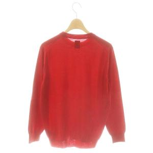HIGH GAUGE CREW NECK セーター ニット 00 レッド /DO OS SH