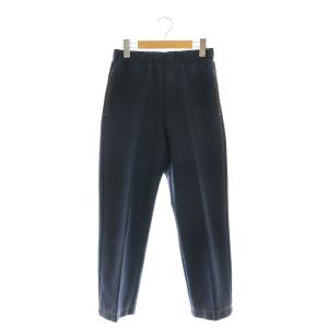 レジャー LEISURE デニムライクテーパードパンツ ストレッチ XS 紺 /HK OS SH