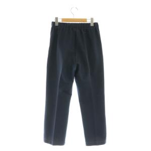 Max Mara レジャー LEISURE デニムライクテーパードパンツ ストレッチ XS 紺 /HK OS SH