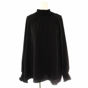 ユナイテッドアローズ ノーカラースキッパーショートスリーブブラウス ネイビー ノーカラー スキッパー ショートスリーブ ブラウス F 濃紺