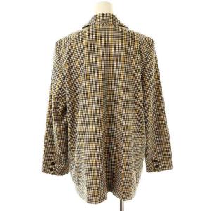 SNIDEL セットアップ スーツ チェックダブルジャケット ミニスカート F 0 ブラウン ベージュ アイボリー