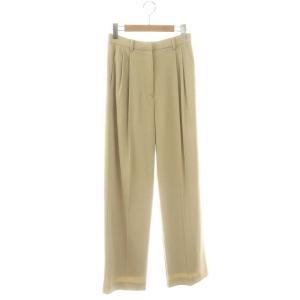 24SS 2WAY BUSTIER PANTS パンツ ワイドストレート ビスチェ付き 2 ベージュ /MI