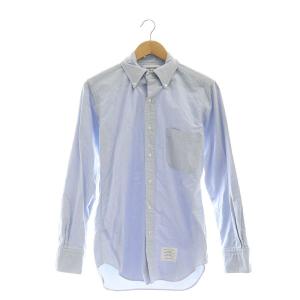 美品 S トムブラウン 腕トリコロール オックスフォードシャツ 白 ボタンダウン 美品 S トムブラウン 腕トリコロール オックスフォードシャツ 白
