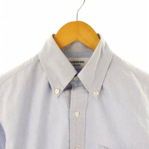 THOM BROWNE MWL001 ボタンダウンシャツ 長袖 1 ライトブルー /ES OS