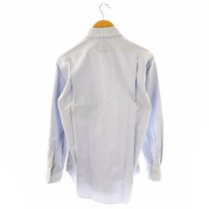 THOM BROWNE MWL001 ボタンダウンシャツ 長袖 1 ライトブルー /ES OS