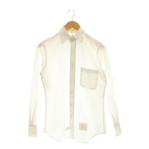 襟付きバンドカラーシャツ 長袖 1 ホワイト MWL222 /DO OS