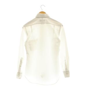 THOM BROWNE 襟付きバンドカラーシャツ 長袖 1 ホワイト MWL222 /DO OS