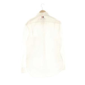 THOM BROWNE クラシック オックスフォード BDシャツ ボタンダウン 長袖 2 ホワイト MWL010 /DF OS