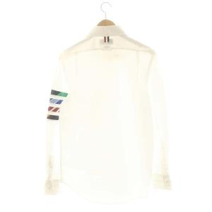 THOM BROWNE 4-Bar シャツ ボタンダウン 2 ホワイト マルチカラー MWL374A