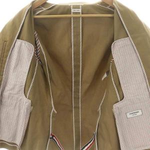 THOM BROWNE MJU490 4-Bar テーラードジャケット 1 ベージュ