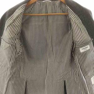 THOM BROWNE 01113I1007 ウール テーラードジャケット 0 グレー