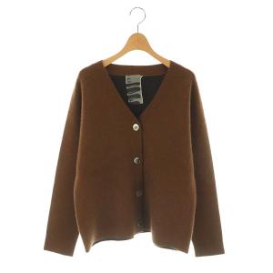 24AW クリムリバーカーディガン ニット 長袖 F 茶 /HK OS