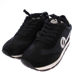 NO NAME RUN JOGGER スニーカー シューズ スエード 35 黒 /BM OF