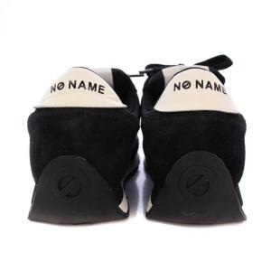 NO NAME RUN JOGGER スニーカー シューズ スエード 35 黒 /BM OF