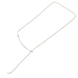 e.m. ネックレス ボールチェーンロング SV 1903-AN309