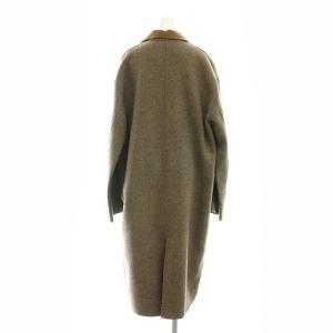 CLANE NEP TWEED RIVER COAT コート チェスター ロング 1 ベージュ ブラック /HK OS
