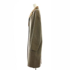 CLANE NEP TWEED RIVER COAT コート チェスター ロング 1 ベージュ ブラック /HK OS