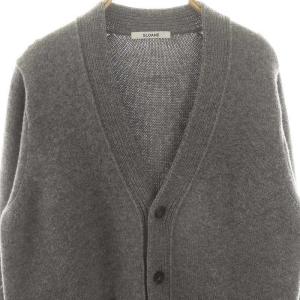 SLOANE 5G super geelong lambswool Vneck cardigan カーディガン ニット