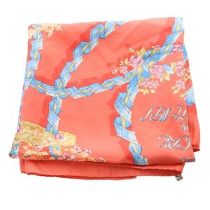 HERMES 春の祭典 LE SACRE DU PRINTEMPS スカーフ 赤 レッド カレ90 /SR OH