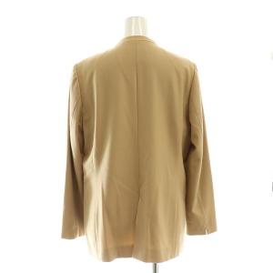 TOMORROWLAND collection セットアップ 上下 スーパーファインウールサキソニー ノーカラージャケット シガレットパンツ テーパード