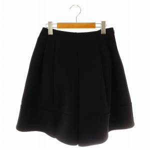 24AW PANTS OF CHARLOTTE キュロットパンツ ショート 4 黒 /MI OS