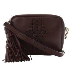 Neeson Tassel Cross Body Bag ボルドー