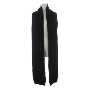HERMES マフラー ニット カシミヤ ポケット付き ブラック