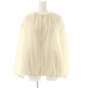 vingt-trois 24SS 接触冷感 速乾 シアータンブラー ブルゾン ノーカラー ジャケット 38