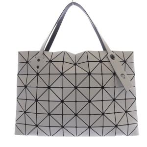 BAOBAO ISSEY MIYAKE ROCK MATTE トートバッグ ライトグレー