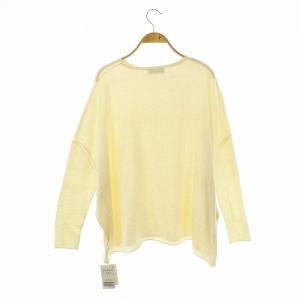 SLOBE IENA 23AW コットンヤクBIGプルオーバー カットソー アイボリー /DO OS