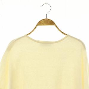SLOBE IENA 23AW コットンヤクBIGプルオーバー カットソー アイボリー /DO OS
